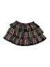 Crewcuts 100% Polyester Plaid Green Skirt Size 4 - 5 - photo 2