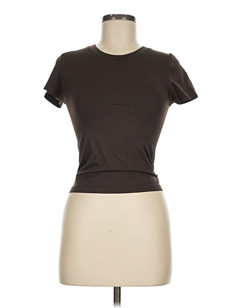Pre-owned Sunday Best Short Sleeve T-shirt In Brown