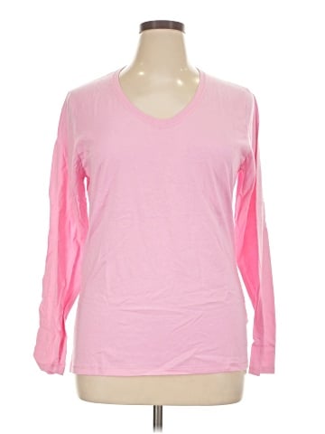 Hanes 3/4 Sleeve T-Shirt (view 1)