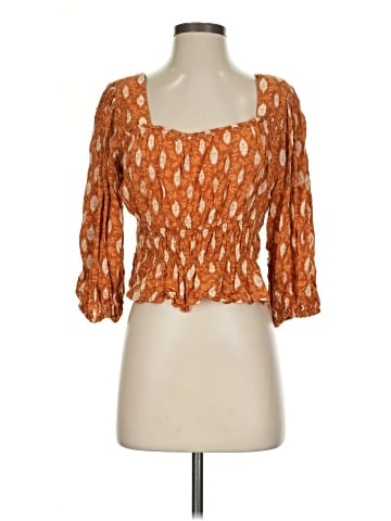 Haute Hippie 3/4 Sleeve Blouse (view 1)