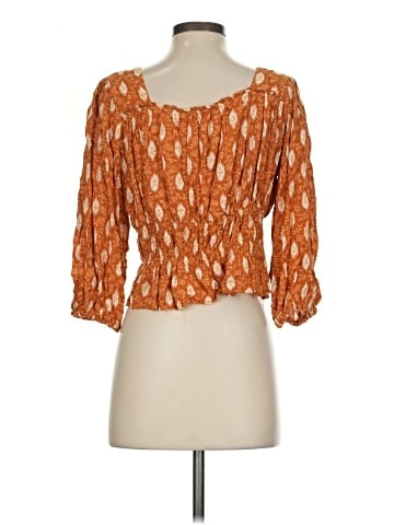 Haute Hippie 3/4 Sleeve Blouse (view 2)