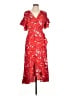 Max Studio Red Casual Dress Size L - photo 1