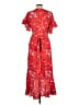 Max Studio Red Casual Dress Size L - photo 2