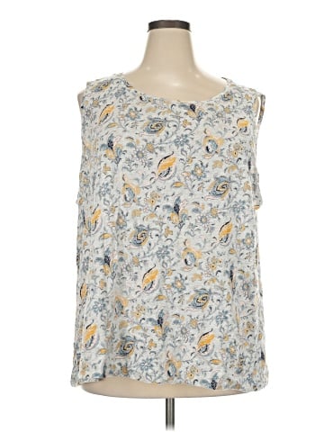 Ann Taylor LOFT Sleeveless T-Shirt (view 1)