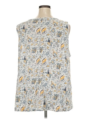Ann Taylor LOFT Sleeveless T-Shirt (view 2)