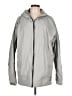 Columbia 100% Nylon Solid Gray Windbreaker Size L (tall) - photo 1