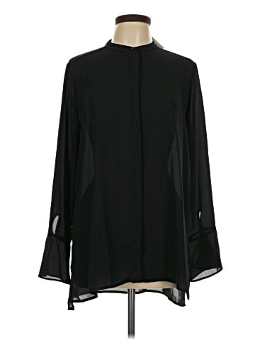 Ann Taylor Factory Long Sleeve Blouse (view 1)