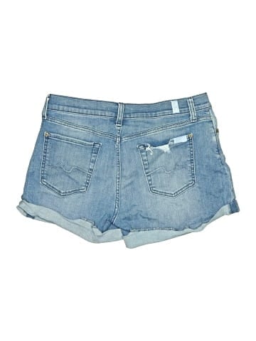 7 For All Mankind Denim Shorts (view 2)