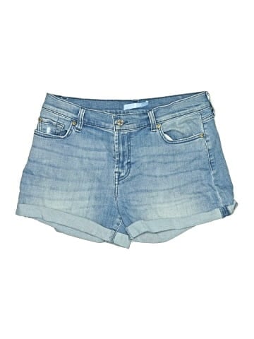 7 For All Mankind Denim Shorts (view 1)