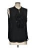 Tommy Hilfiger 100% Polyester Black Sleeveless Blouse Size L - photo 1