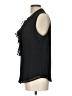 Tommy Hilfiger 100% Polyester Black Sleeveless Blouse Size L - photo 5