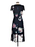 DKNY 100% Polyester Floral Black Cocktail Dress Size 10 - photo 2