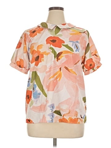 Unbranded Short Sleeve Blouse (view 1)
