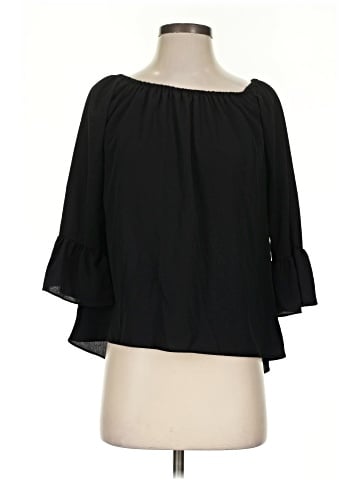 Paper Crane 3/4 Sleeve Blouse (view 1)