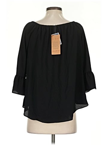 Paper Crane 3/4 Sleeve Blouse (view 2)