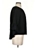 Paper Crane 100% Polyester Black 3/4 Sleeve Blouse Size S - photo 4