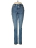 Express Stripes Blue Jeans Size M - photo 1