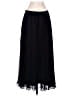 Self-Portrait 100% Polyester Solid Black Formal Skirt Size 8 - photo 2