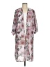Wallflower 100% Polyester Pink Kimono Size M - photo 1