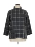 Anne Klein Plaid Black Cardigan Size XL - photo 1