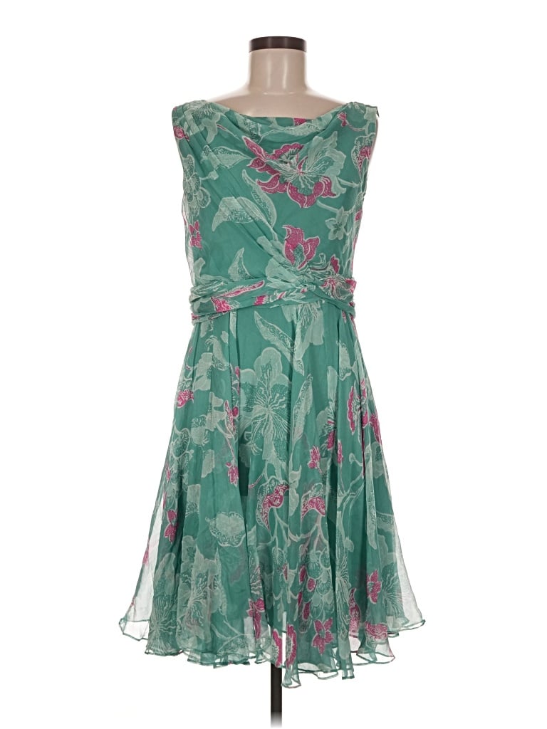 Pre-owned Odille Cocktail Dress In Green