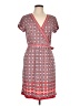 Max Studio Print Red Casual Dress Size L - photo 1