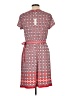 Max Studio Print Red Casual Dress Size L - photo 2