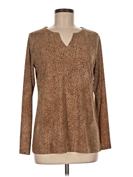 Susan Graver Long Sleeve Henley