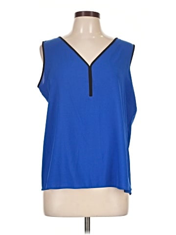 Calvin Klein Sleeveless Blouse (view 1)