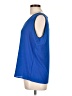 Calvin Klein Blue Sleeveless Blouse Size L - photo 5