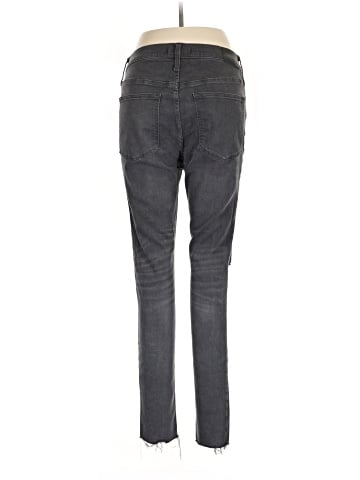 Madewell 9" Mid-Rise Skinny Jeans in Black Sea (view 2)