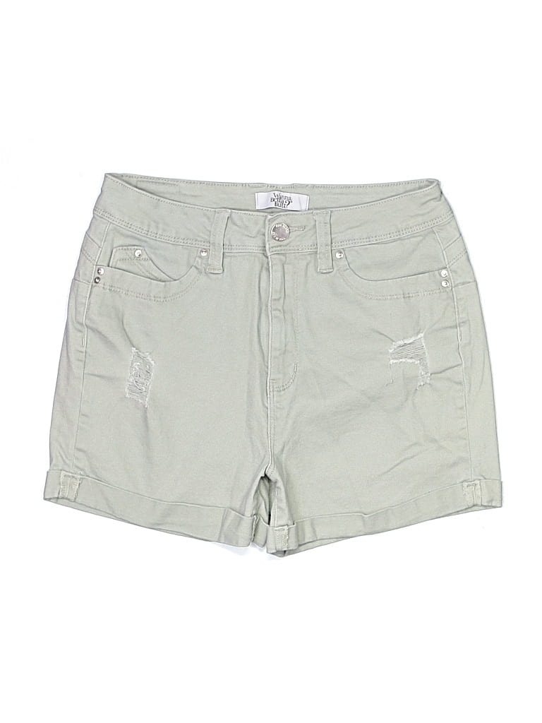 Pre-owned Ymi Khaki Shorts In Green