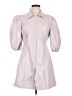 Lulus 100% Polyurethane Gray Casual Dress Size L - photo 1