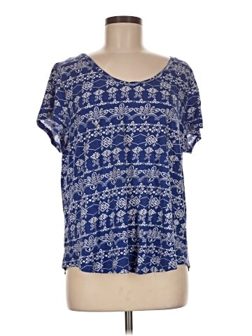 Ann Taylor LOFT Short Sleeve T-Shirt (view 1)