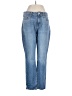 Old Navy 100% Cotton Hearts Blue Jeans Size 6 - photo 1