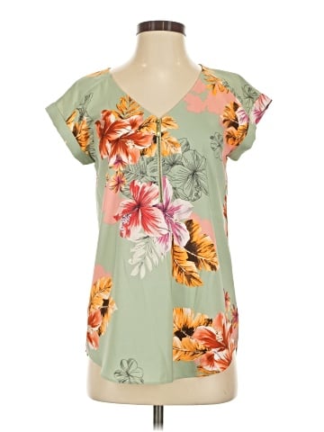 Express Outlet Short Sleeve Blouse (view 1)