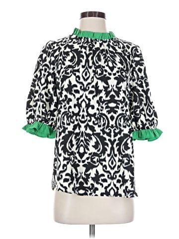 VOY 3/4 Sleeve Blouse (view 1)