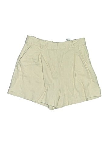 Zara Khaki Shorts (view 1)