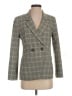 J.Crew Plaid Gray Wool Blazer Size 2 - photo 1