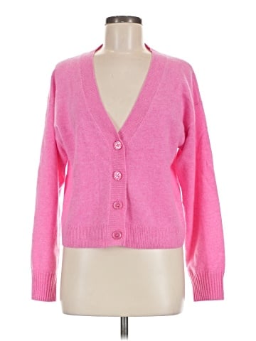 Aqua Cashmere Cardigan (view 1)