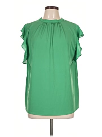 Ann Taylor Short Sleeve Blouse (view 1)