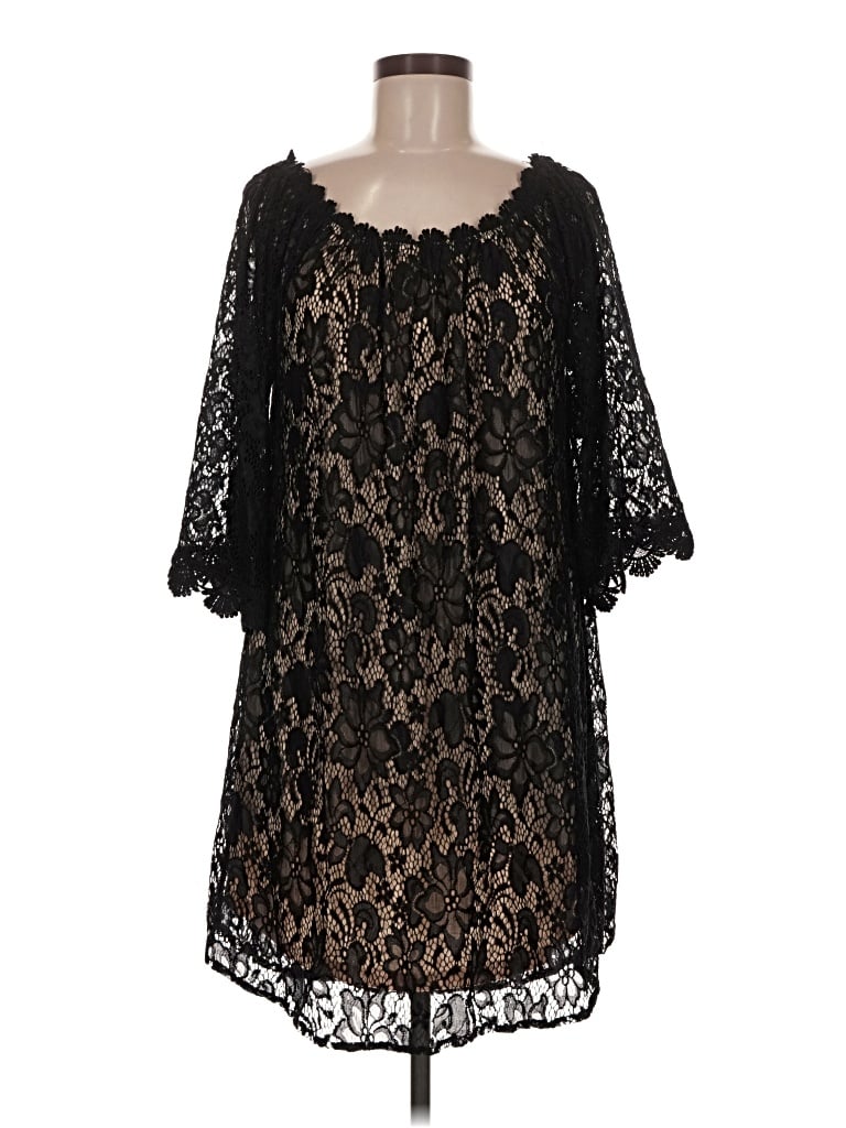 Pre-owned Umgee Cocktail Dress In Black