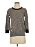 J.Crew Factory Store Metallic Silver Pullover Sweater Size S - photo 1