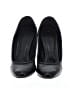 Burberry 100% Leather Black Heels Size EU 37 1/2 - photo 2