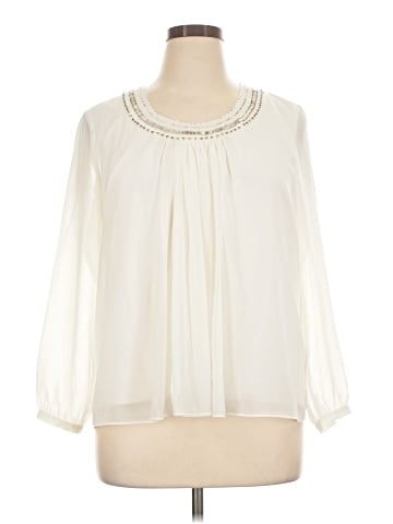 Coldwater Creek 3/4 Sleeve Blouse (view 1)