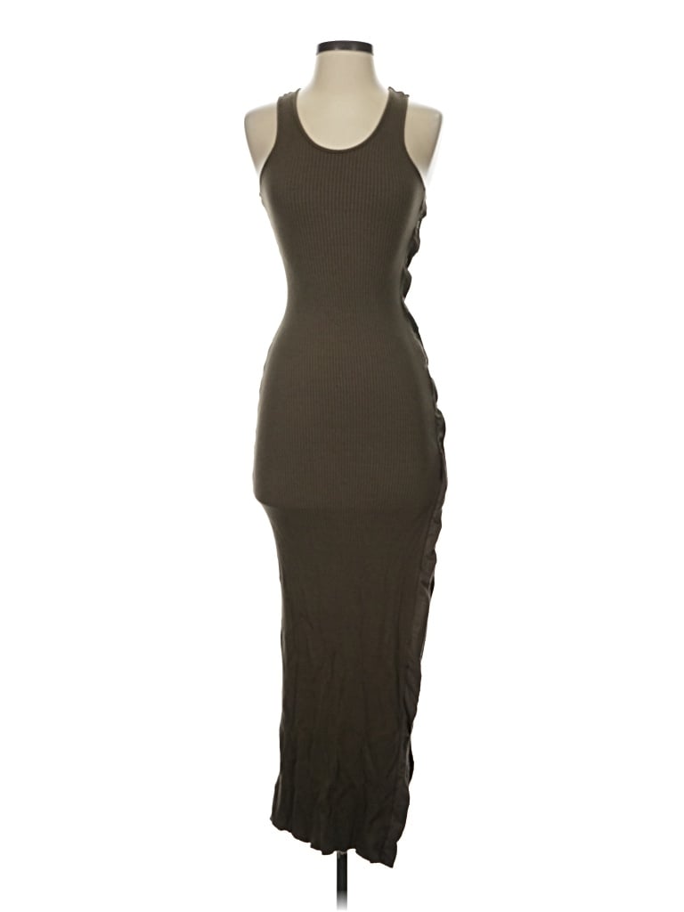 Pre-owned The Range Casual Dress In Brown