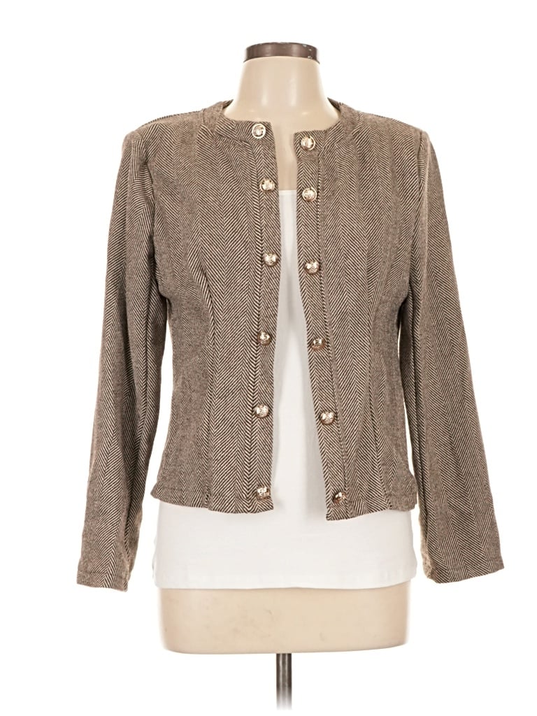 Pre-owned Shein Jacket In Brown