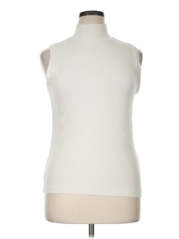 Ann Taylor LOFT Sleeveless T-Shirt (view 1)