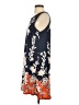 Unbranded Print Blue Casual Dress Size 2 (estimated) - photo 5