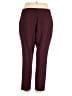 Talbots Solid Burgundy Dress Pants Size 14 (petite) - photo 2